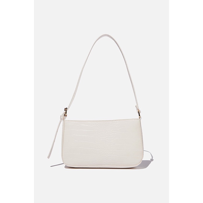 PROMO TAS WANITA RUBI - Shoulder Bag Wanita - Lexi Underarm Bag - Cokelat SEKOLAH TAS WANITA IMPORT 