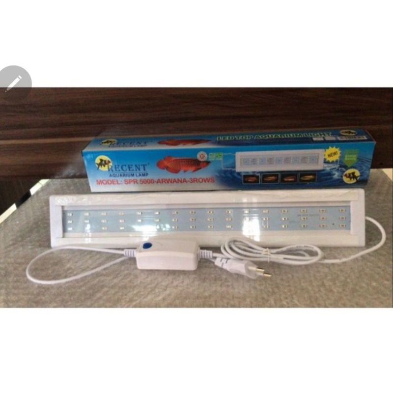 lampu led aquarium khusus ikan arwana spr 5000