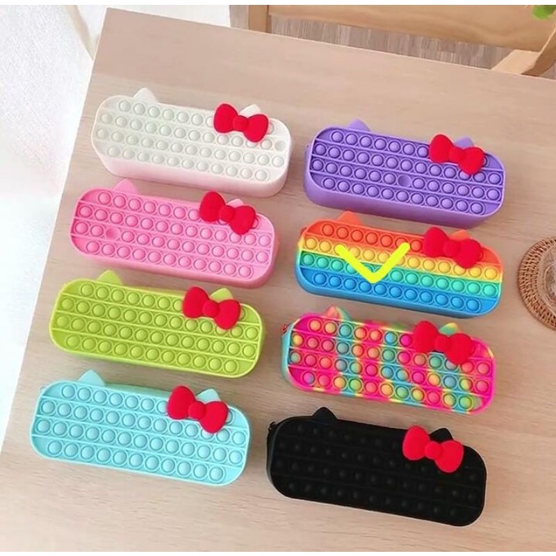 

Pencil Case Pop It Kitty