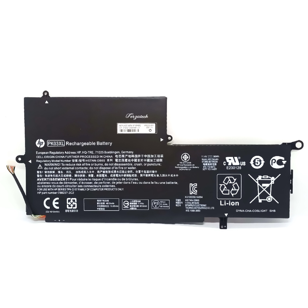 HP Laptop Battery Spectre Pro X360 G1 G2 Spectre 13-4000 13-4100 13-4200 13-4000nf 13-4006tu 13-4101