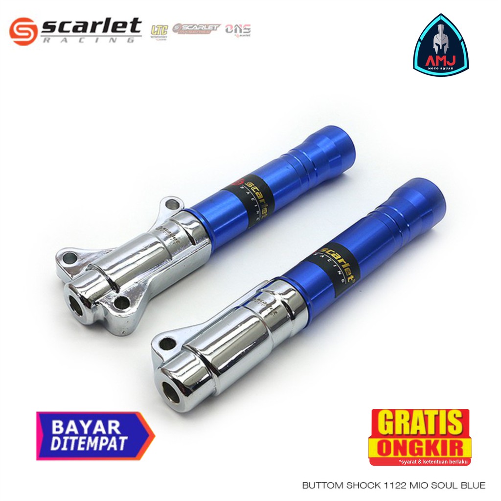 Bottom Shock Mio Soul 1122 CP shockbreaker depan , shock mio , shock depan , shock depan mio , shock