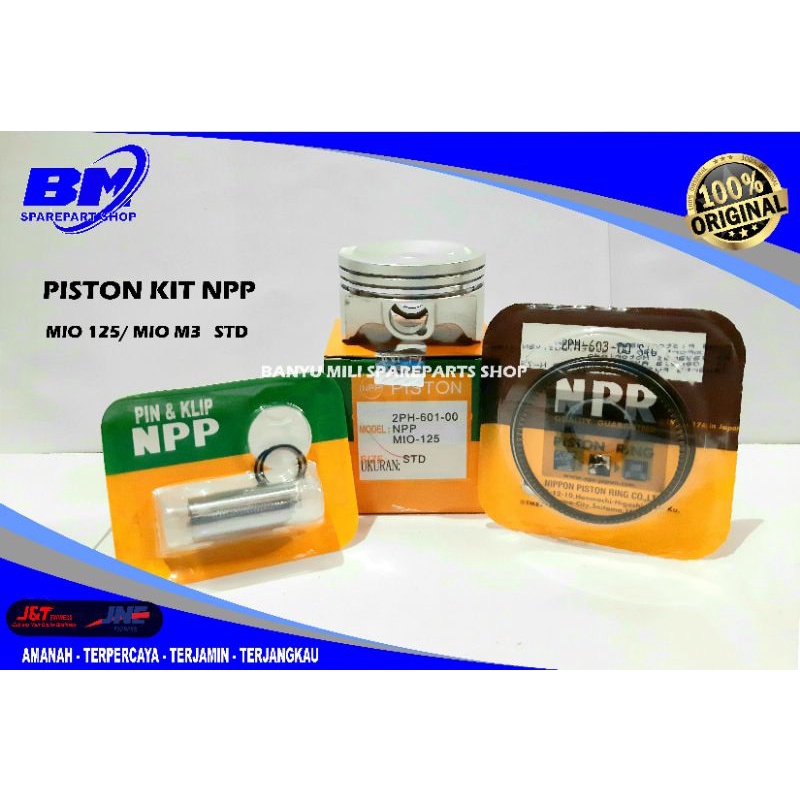 Piston KIT Seher KIT YAMAHA MIO M3/ MIO 125 ORIGINAL NPP