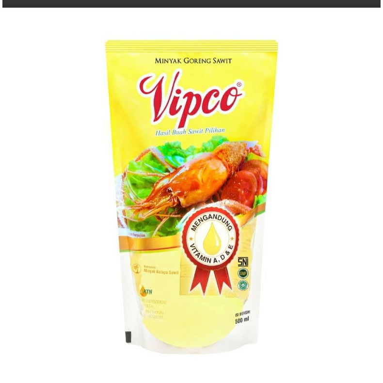 MINYAK GORENG VIPCO 500 ML