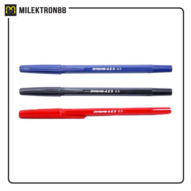 

STANDARD Pen AE9 Alfatip 0.5 mm Pulpen Oil Gel