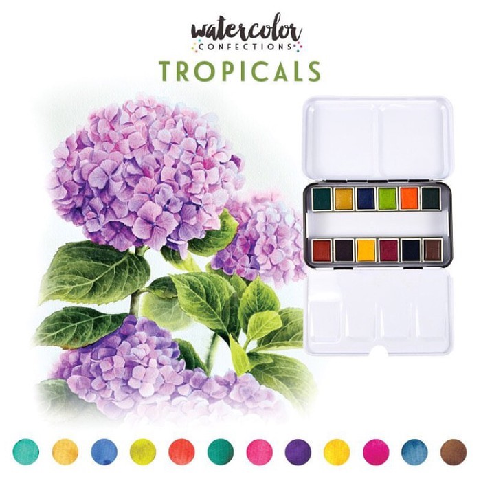 

Tropicals Prima Marketing Watercolor Confections [Colourplay]