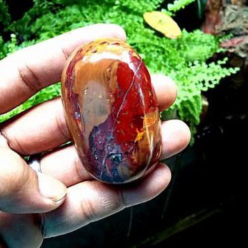 batu akik pancawarna Garut natural original