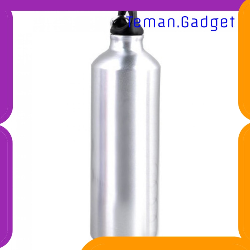 TG-OL012 TAFFSPORT BOTOL MINUM OLAHRAGA ALUMINIUM 750ML DENGAN KARABINER - H2GO