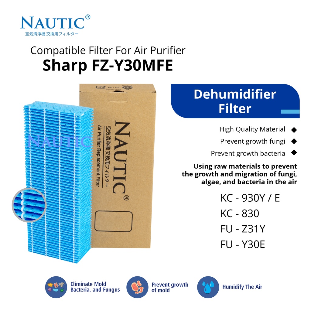 Humidifying Filter buat Sharp Air Purifier KC-930Y KC-830 KC-Z31Y KC-Y30E / FZ-Y30MFE