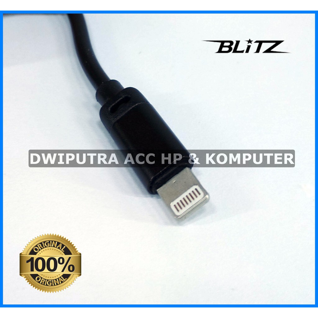 TRAVEL CHARGER BLITZ 3USB CB202/G86 2.4A QUICK CHARGING WITH CABLE ORIGINAL