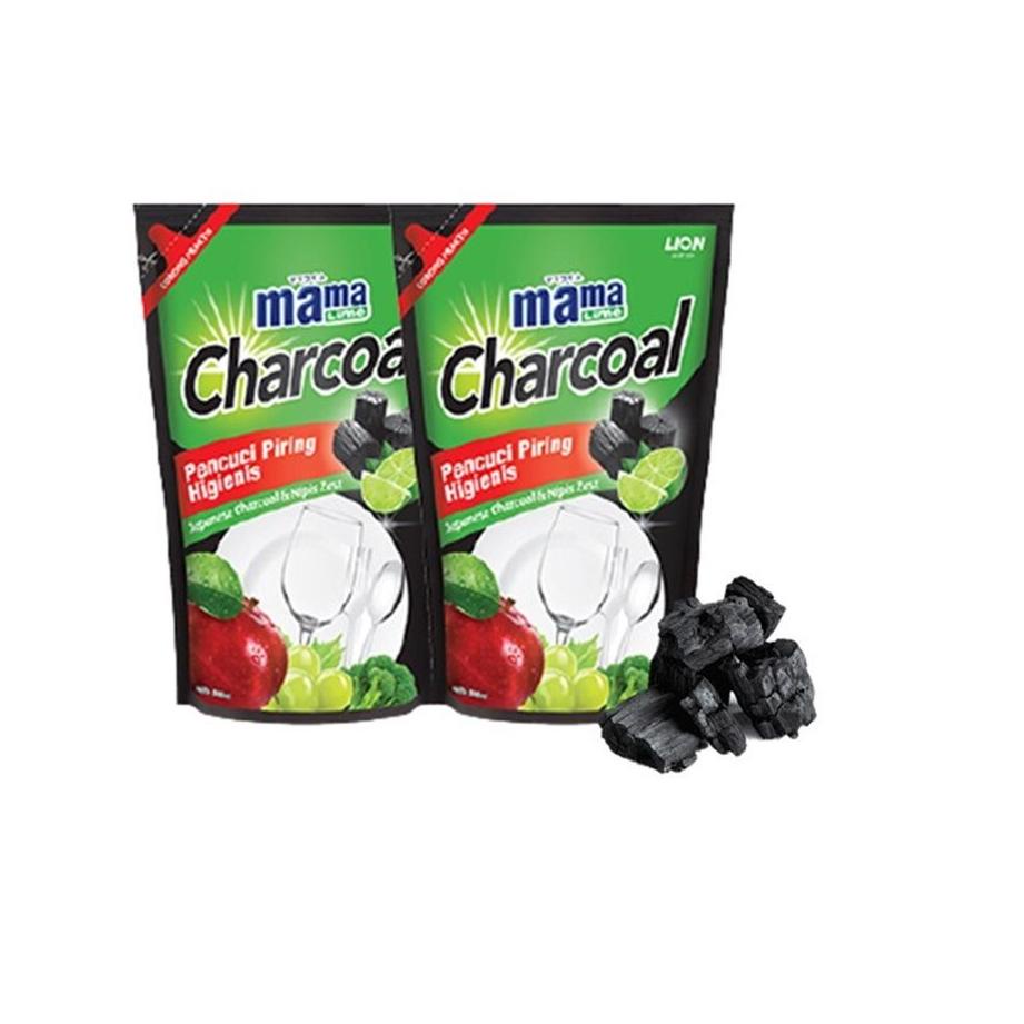 ➷ Mama Lime Charcoal 780 ml Twinpack ✴