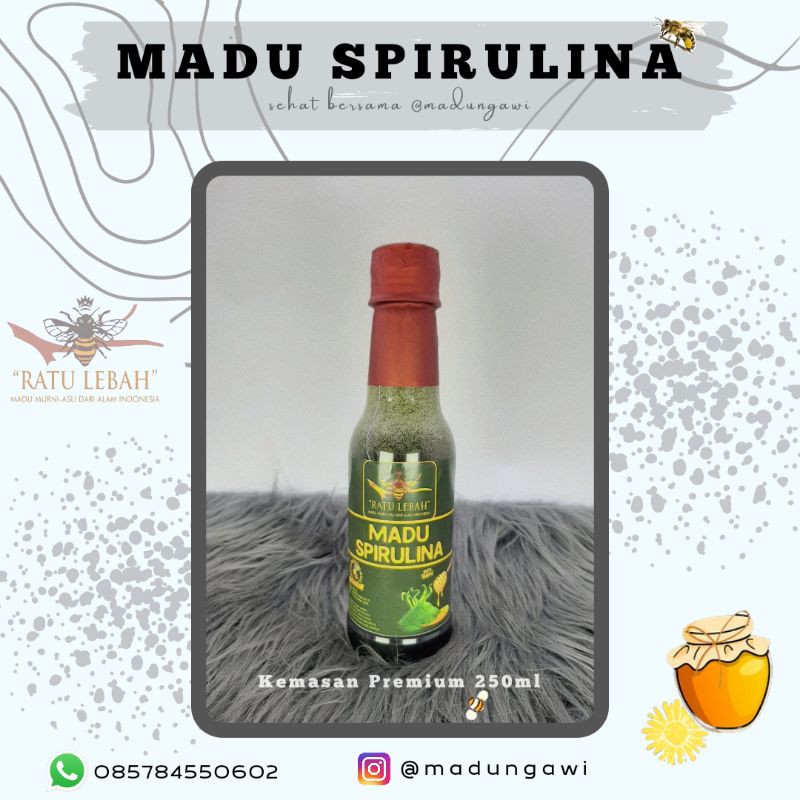 

Madu Spirulina 250ml Premium