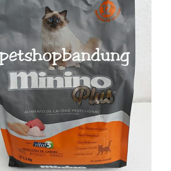 Termurah Minino Plus Adult And Kitten 1 3kg Makanan Kucing 1 3 Kg