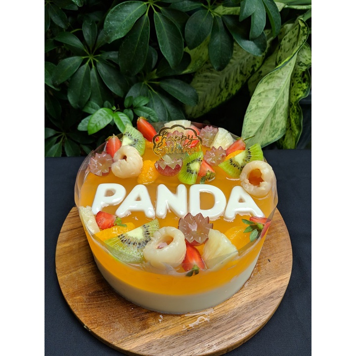 

puding milky orange