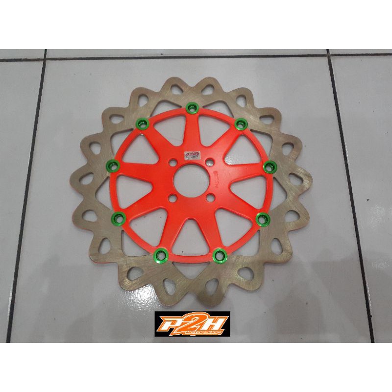 disc brake / piringan cakram DTD 320mm satria 2tak hiu/lumba / smash / shogun 110