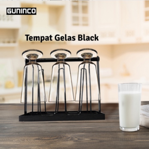 [BISA COD] RAK GELAS AESTHETIC Perlengkapan Dapur Dengan Cup Holder 6 Slot rak gelas cangkir Perlengkapan Dapur Tempat Peniris