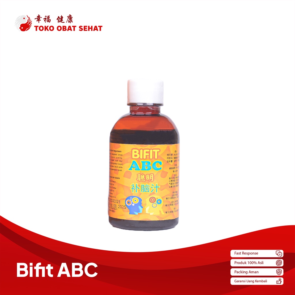 BIFIT ABC vitamin kecerdasan otak - penambah daya ingat dan konsentrasi