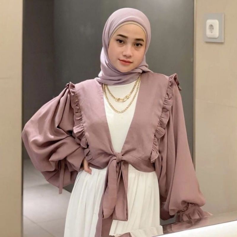 Samaenre_store - Miranti Outer Wanita Rubiya Aprilia Akrina Cardigan Wanita Fashion anak