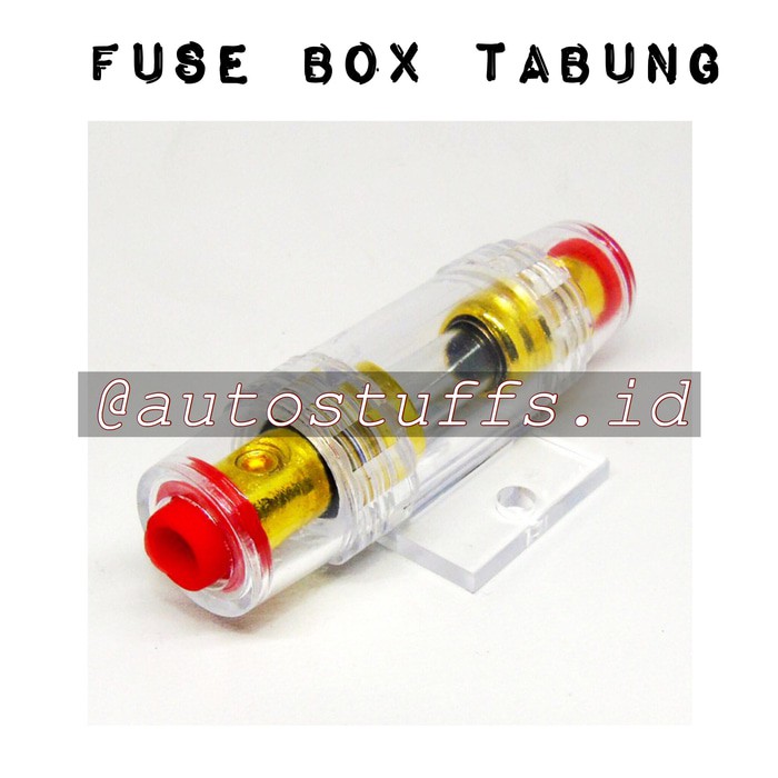Sekring Audio Mobil 60A Tabung Fuse Sekring Mobil .....