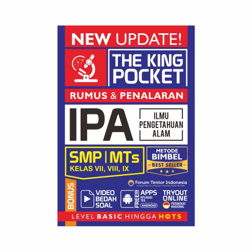 THE KING POCKET RUMUS DAN PENALARAN IPA SMP MTS KELAS VII, VIII, I