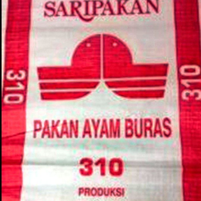 Pakan VOER Ayam Buras Murah Ekonomis SARIPAKAN 310 Repack 5 kg