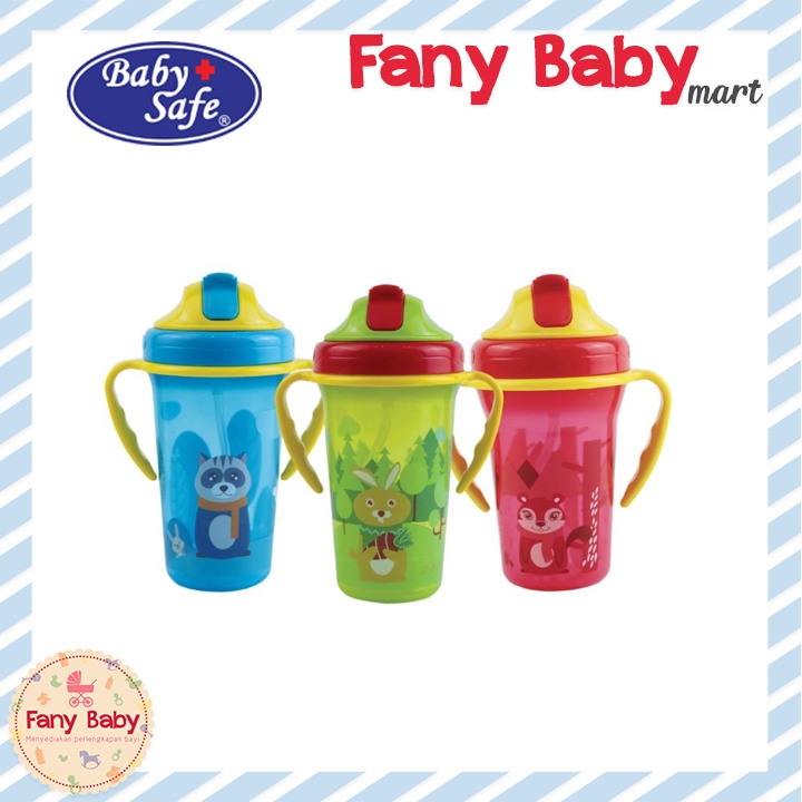 BABY SAFE STRAW CUP 300ML / JP020