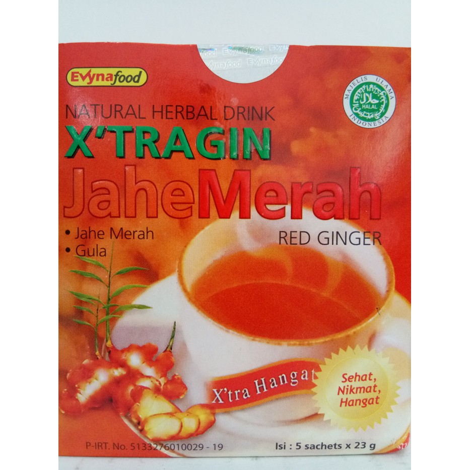 

XTRAGIN JAHE MERAH 5S