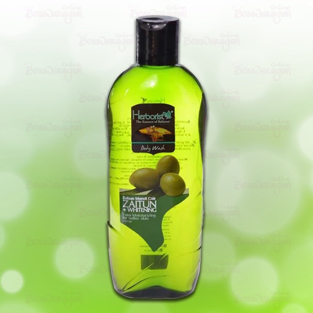 (BOSS) Herborist Body Wash Zaitun &amp; Aloe Vera 250ml | Sabun Mandi Cair Herborist