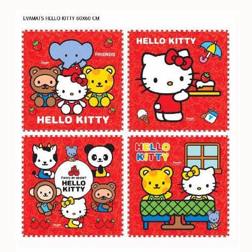 Karpet Puzzle Evamat Hello Kitty 60 x 60cm