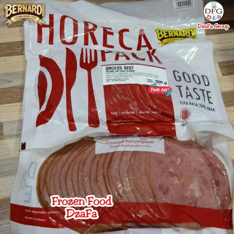 

Smoked Beef Bernardi VP 500 Gram