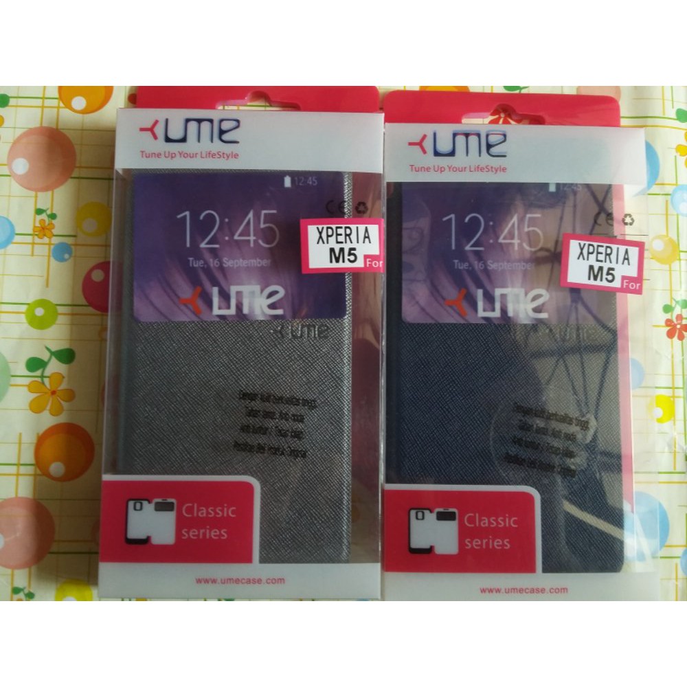 Flipcase / Flip cover / Flip case UME CLASSIC VIEW ORIGINAL For Sony Xperia M5 / M5 Dual