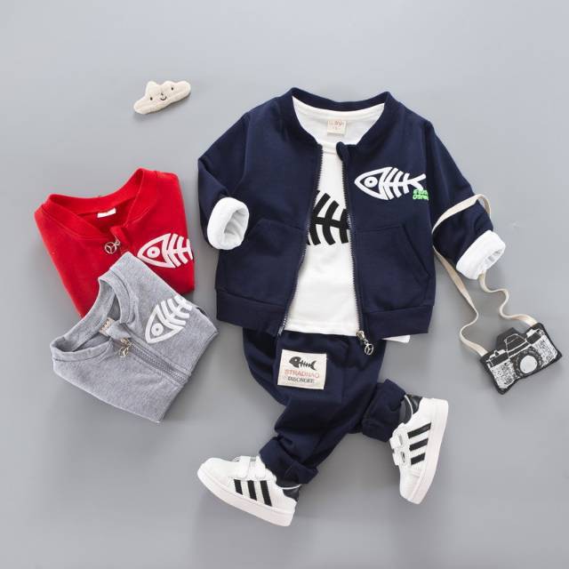 Setelan Baju Anak Korea Import Laki Laki 12