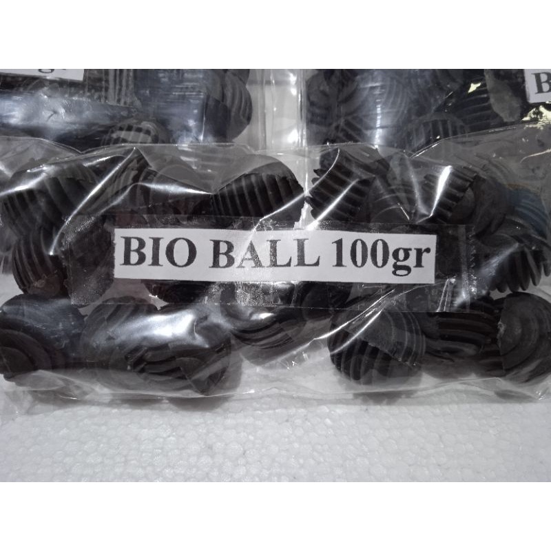 Bio Ball Bio Filter Rumah Bakteri(Repack 100 &amp; 250gr)