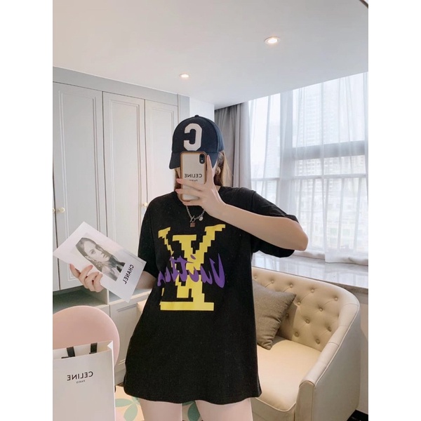 kaos pria wanita import Lv01 unisex
