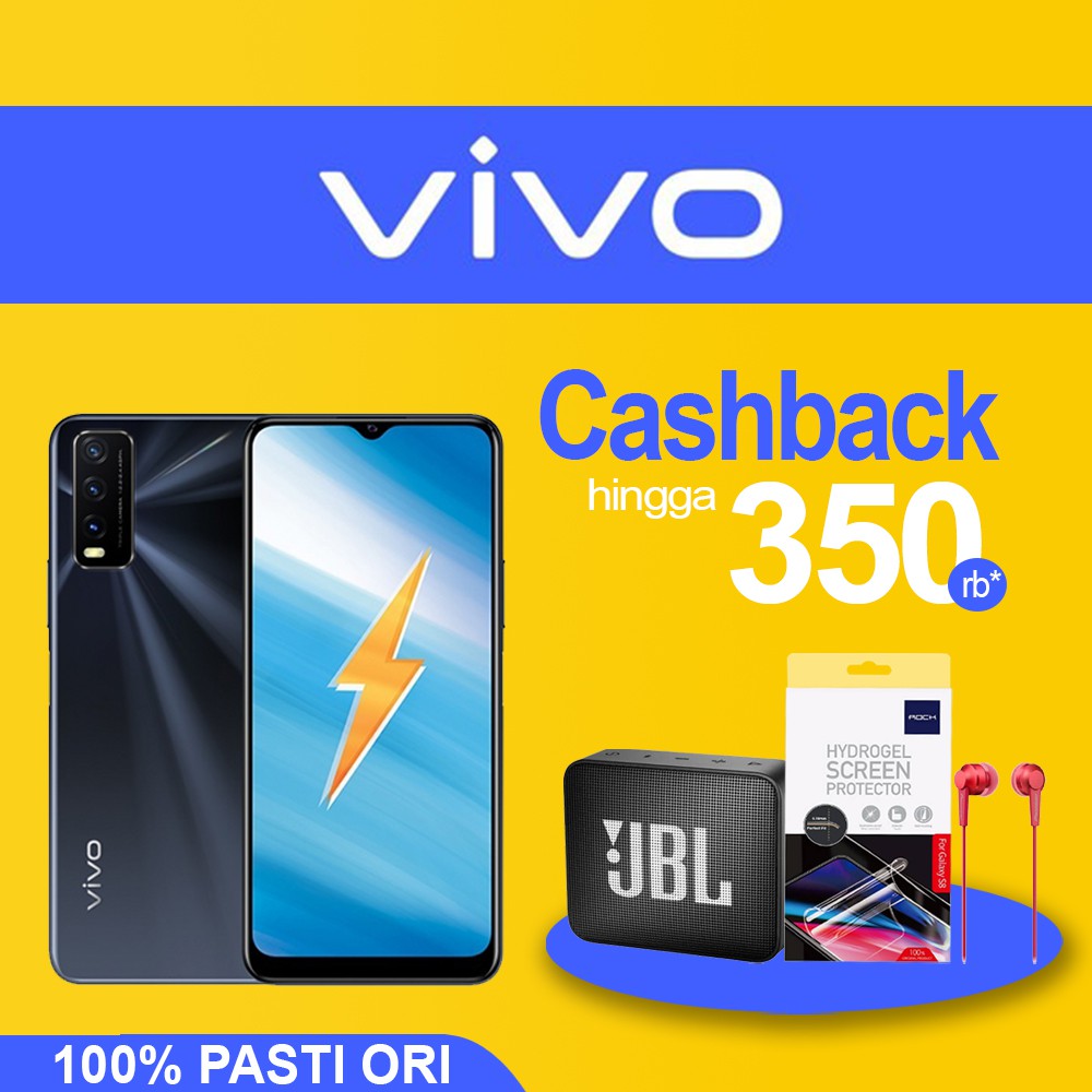 Viv0 Y20SG 4/128GB Y20 SG  Vivo SG 4GB 128GB Garansi Resmi 1 Tahun