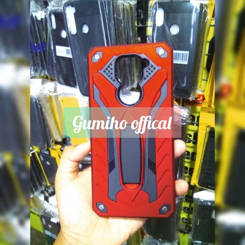 HARD CASE XIAOMI REDMI NOTE 9 BIASA PHANTOM ARMOR STAND CASE REDMI NOTE 9 BIASA TRANSFORMER CASE