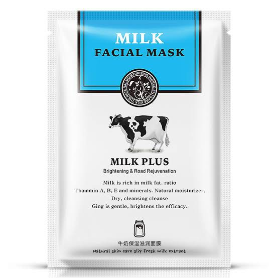 Rorec Hchana Goat Milk Natto Plus Facial Sheet Mask