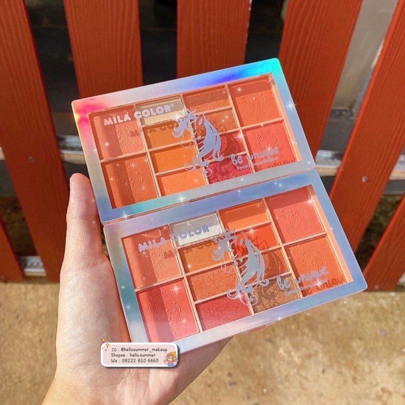 [ORI THAILAND] Mila Color Unicorn Be Unique Eyeshadow