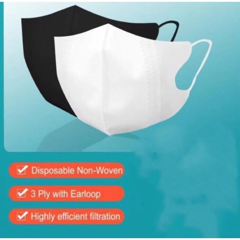 masker duckbill 3 ply isi 50 pc