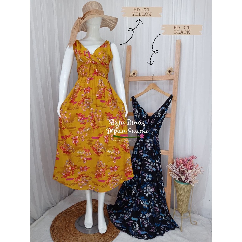 DASTER RAYON PREMIUM - HOMEDRESS KEKINIAN HD 01 BDDS - BAJU DINAS DEPAN SUAMI - DASTER CANTIK MOTIF 