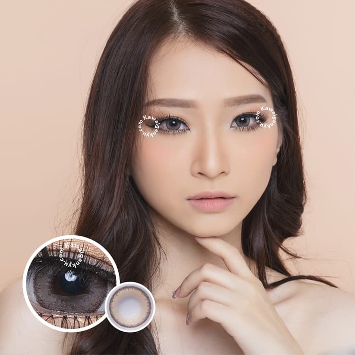 Softlens EOS Luna Natural Cacao Choco Brown (Coklat Gelap)