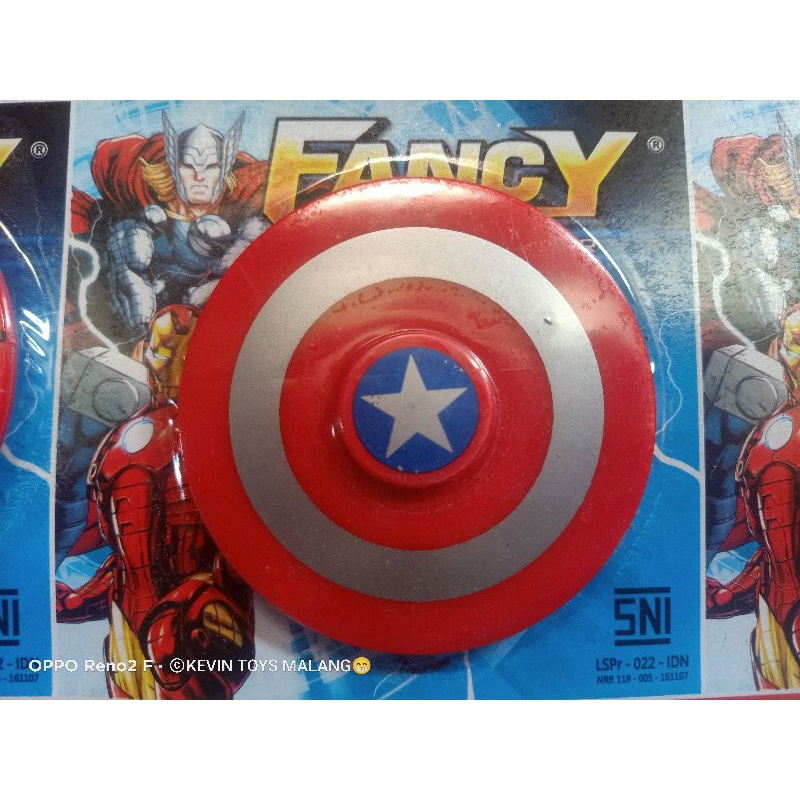 kevintoys MD 3433 MAINAN HAND SPINNER FANCY BENTUK TAMENG SUPERHERO / MAINAN SPINER LINGKARAN SUPER HERO