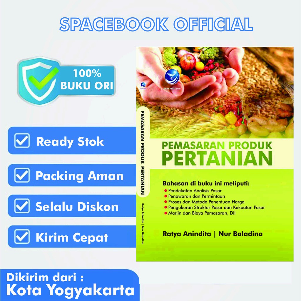 Jual Pemasaran Produk Pertanian Penerbit Andi Shopee Indonesia