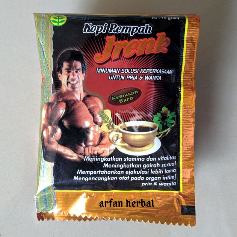 KOPI JRENK - KOPI REMPAH - SOLUSI LELAKI DEWASA exp2024 1sachet/1pcs