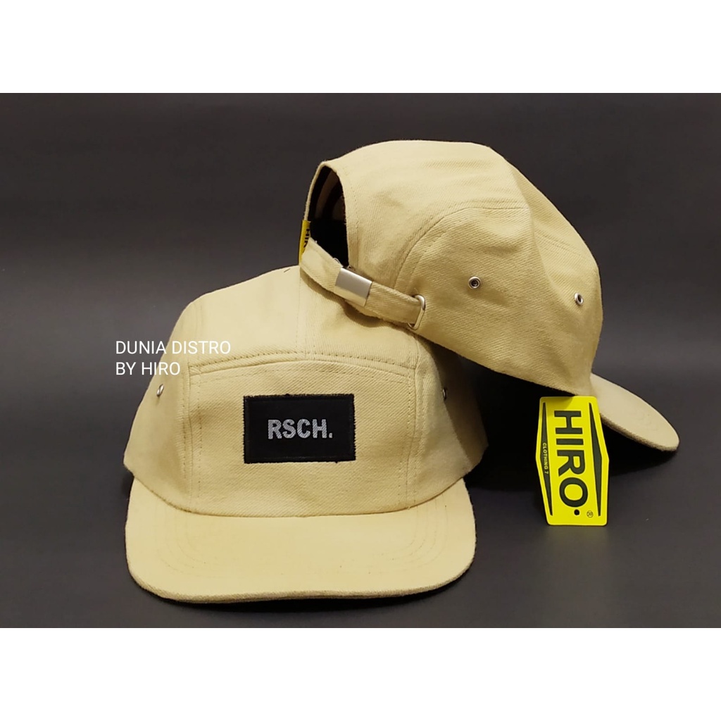 [COD]Topi Snapback Bordir RSH Original Lima Panel New Model/Topi Hip-Hop/Topi Distro Pria