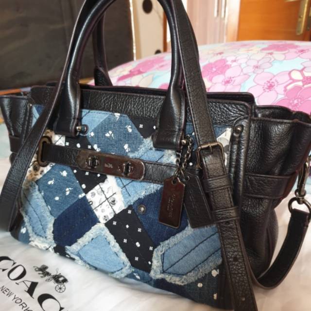 Coach swagger denim original