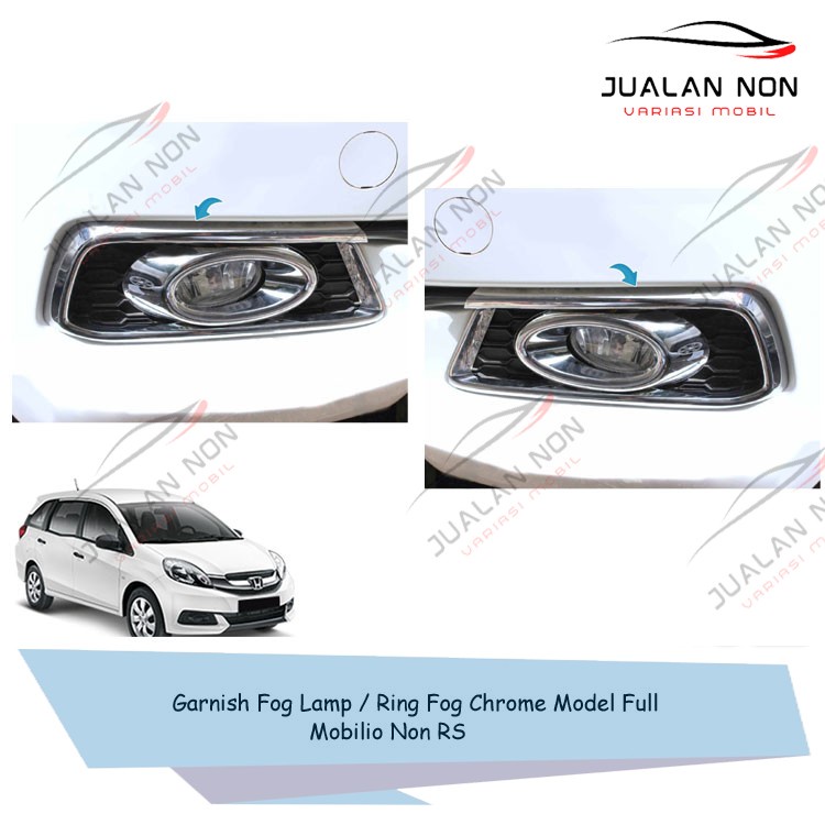 Garnish Fog Lamp Ring Fog Lamp Chrome Model Full Mobil Mobilio Non Rs