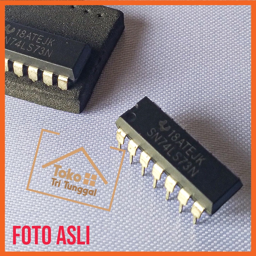 IC Komponen Model 7473 Flip Flop Arduino Project
