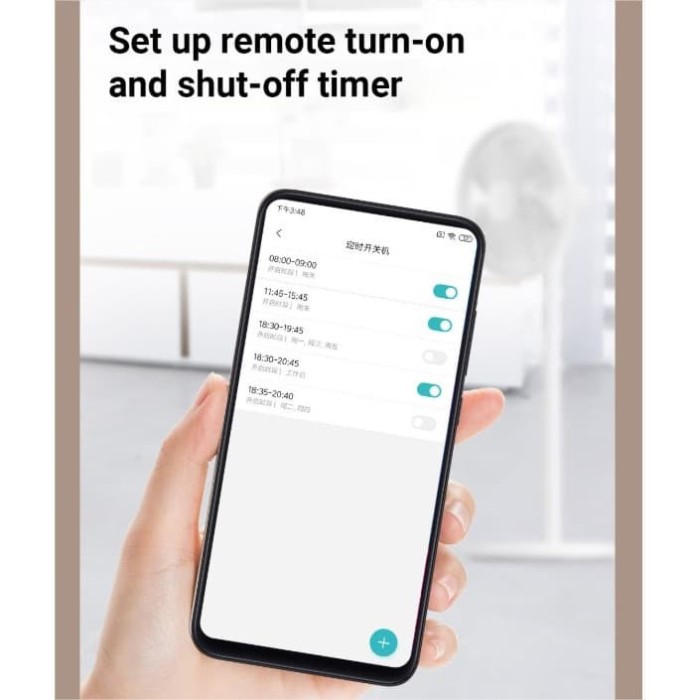 XIAOMI MI SMART STANDING FAN 1C - KIPAS ANGIN LANTAI APP CONTROL FAN 2 LITE