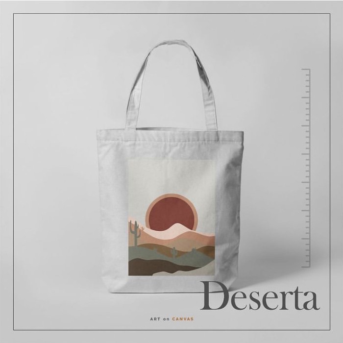 

TOTE BAG PAINT BY NUMBERS BY ARTONCANVAS | TERRA COLLECTION - DESERTA