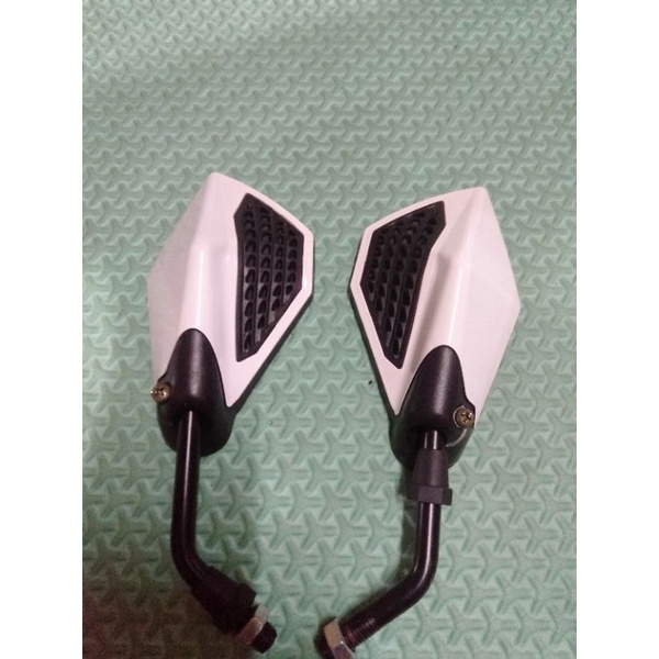 variasi spion motor beat Vario scopy Blade Supra x Revo Genio universal Honda putih-GMA putih